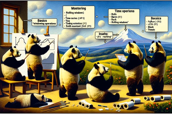 Mastering the Art of Time with Pandas: A Deep Dive into Windowing Operations